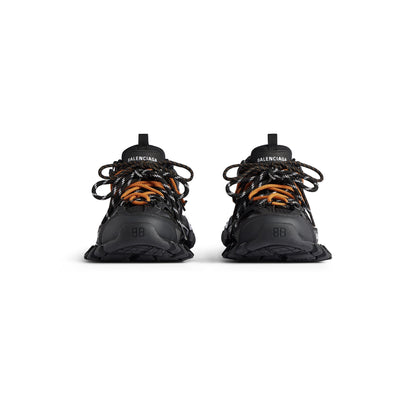 SNEAKER TRACK TRAIL LACES POUR HOMME EN NOIR/ORANGE