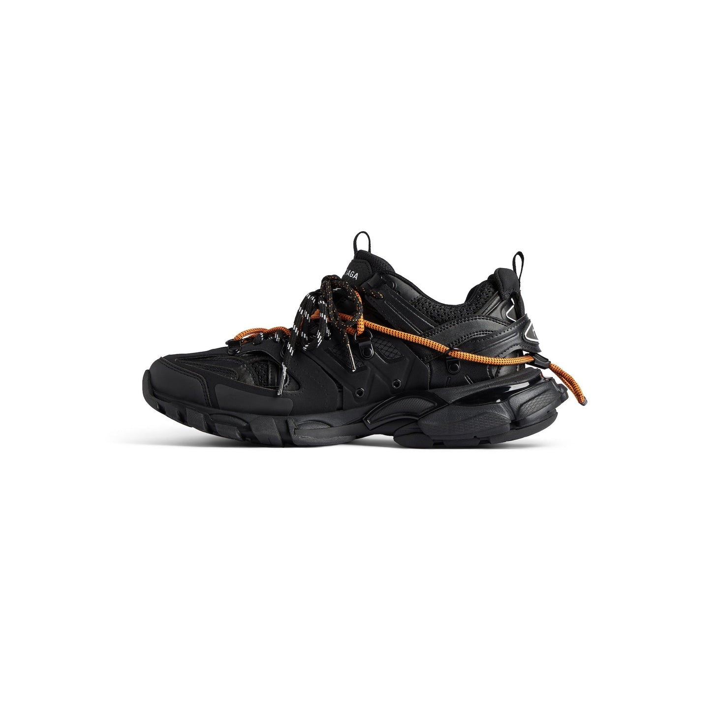 SNEAKER TRACK TRAIL LACES POUR HOMME EN NOIR/ORANGE