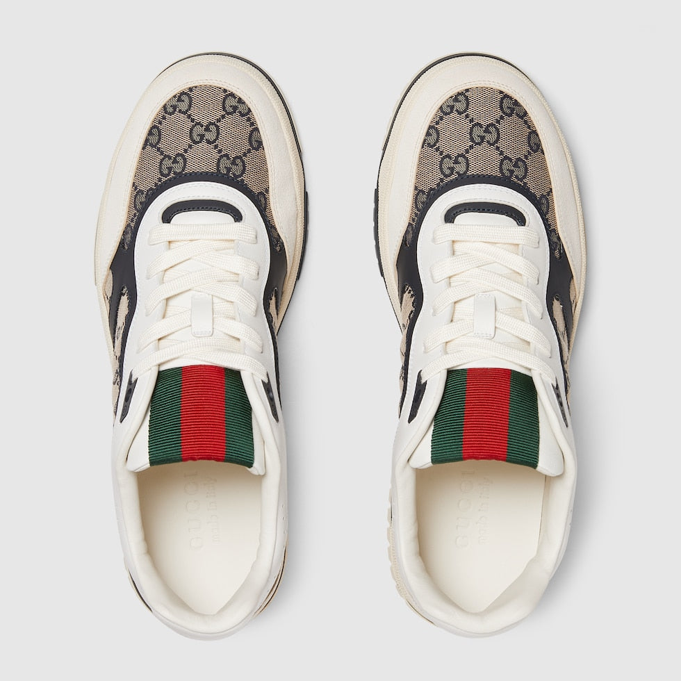 BASKETS GUCCI RE-WEB POUR HOMME