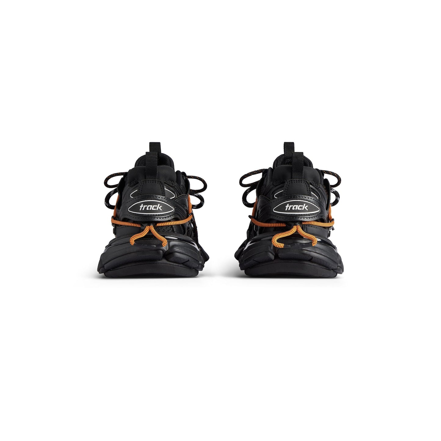 SNEAKER TRACK TRAIL LACES POUR HOMME EN NOIR/ORANGE