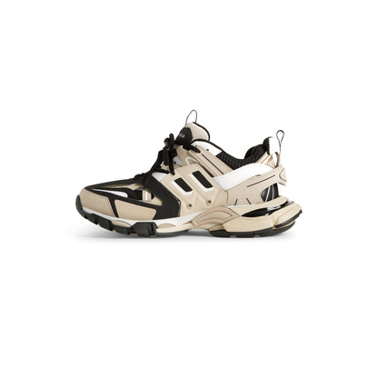 SNEAKER TRACK EN BEIGE/NOIR