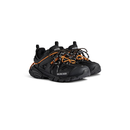 SNEAKER TRACK TRAIL LACES POUR HOMME EN NOIR/ORANGE