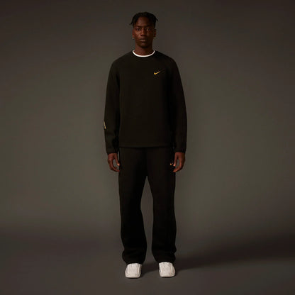 NOCTA TECH FLEECE CREW BLACK