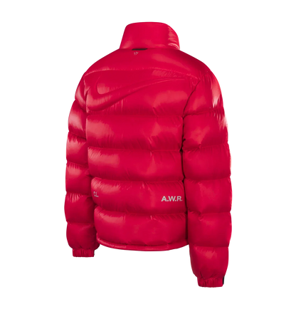 SUNSET PUFFER UNIVERSITY RED