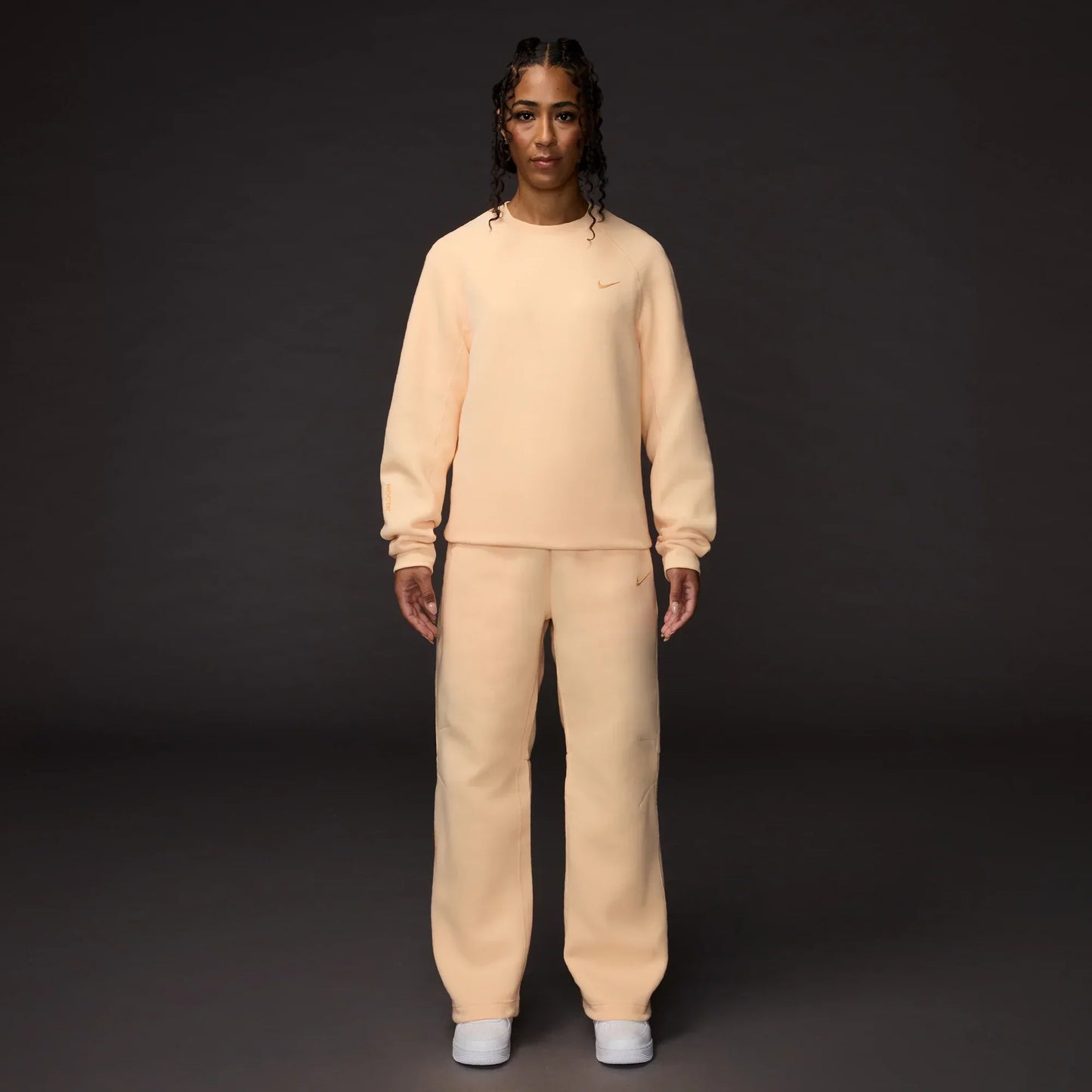 NOCTA Tech Fleece Crew Ice Peach