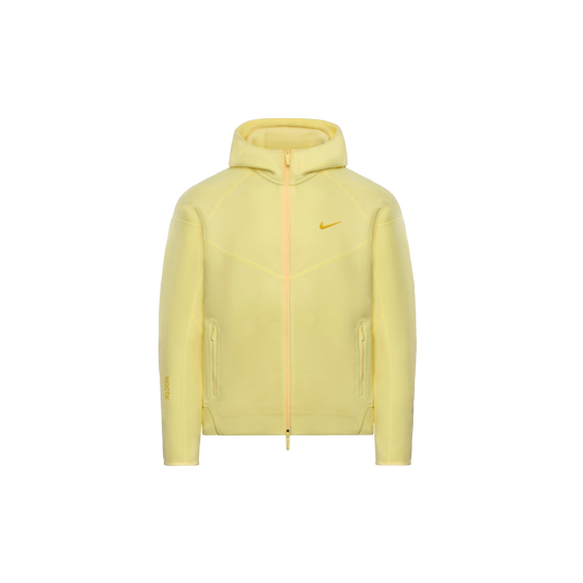 NOCTA TECH FLEECE FULL ZIP HOODIE citron tint