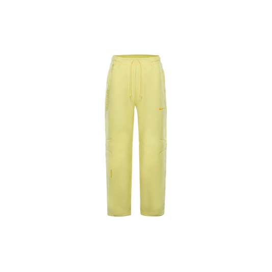 NOCTA TECH FLEECE OPEN HEM PANT citron tint