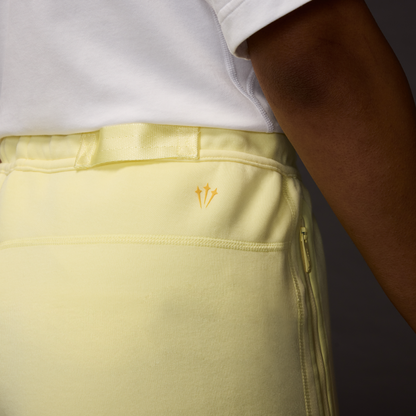 NOCTA TECH FLEECE OPEN HEM PANT citron tint