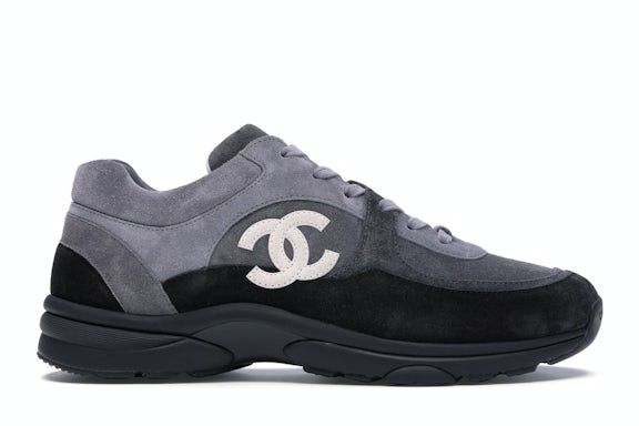 Chanel Baskets basses CC Gris